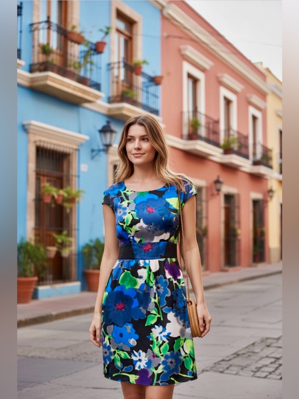 Mac & Jac Floral  Dress